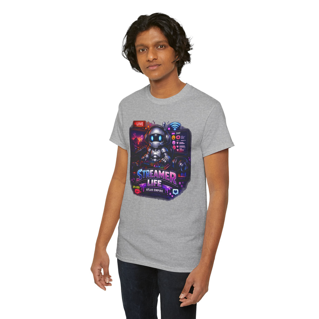 Streamer Life T-Shirt — Gamer Live Stream Graphic Tee