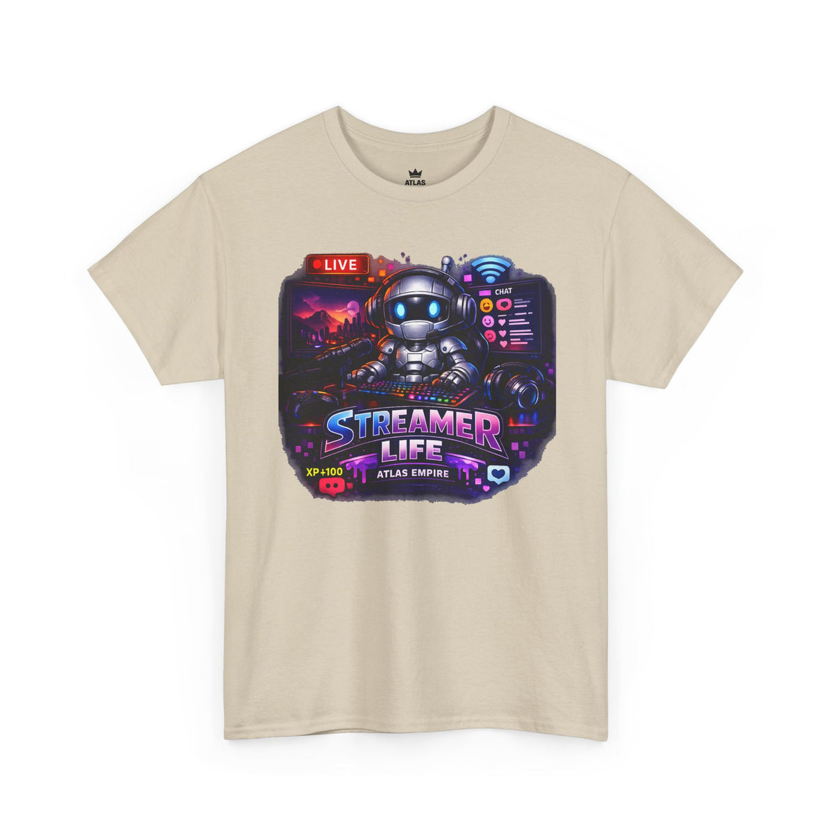 Streamer Life T-Shirt — Gamer Live Stream Graphic Tee