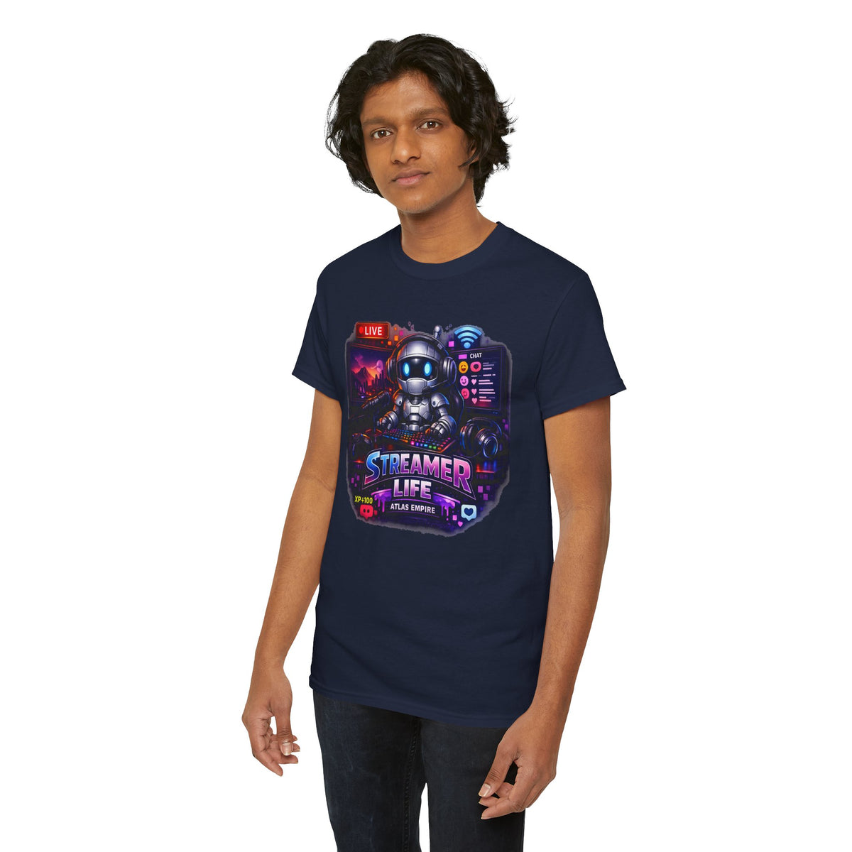 Streamer Life T-Shirt — Gamer Live Stream Graphic Tee
