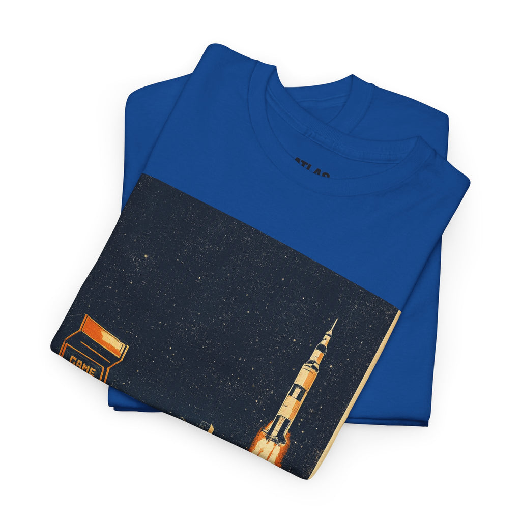 Houston Space City Rocket Launch Vintage T-Shirt