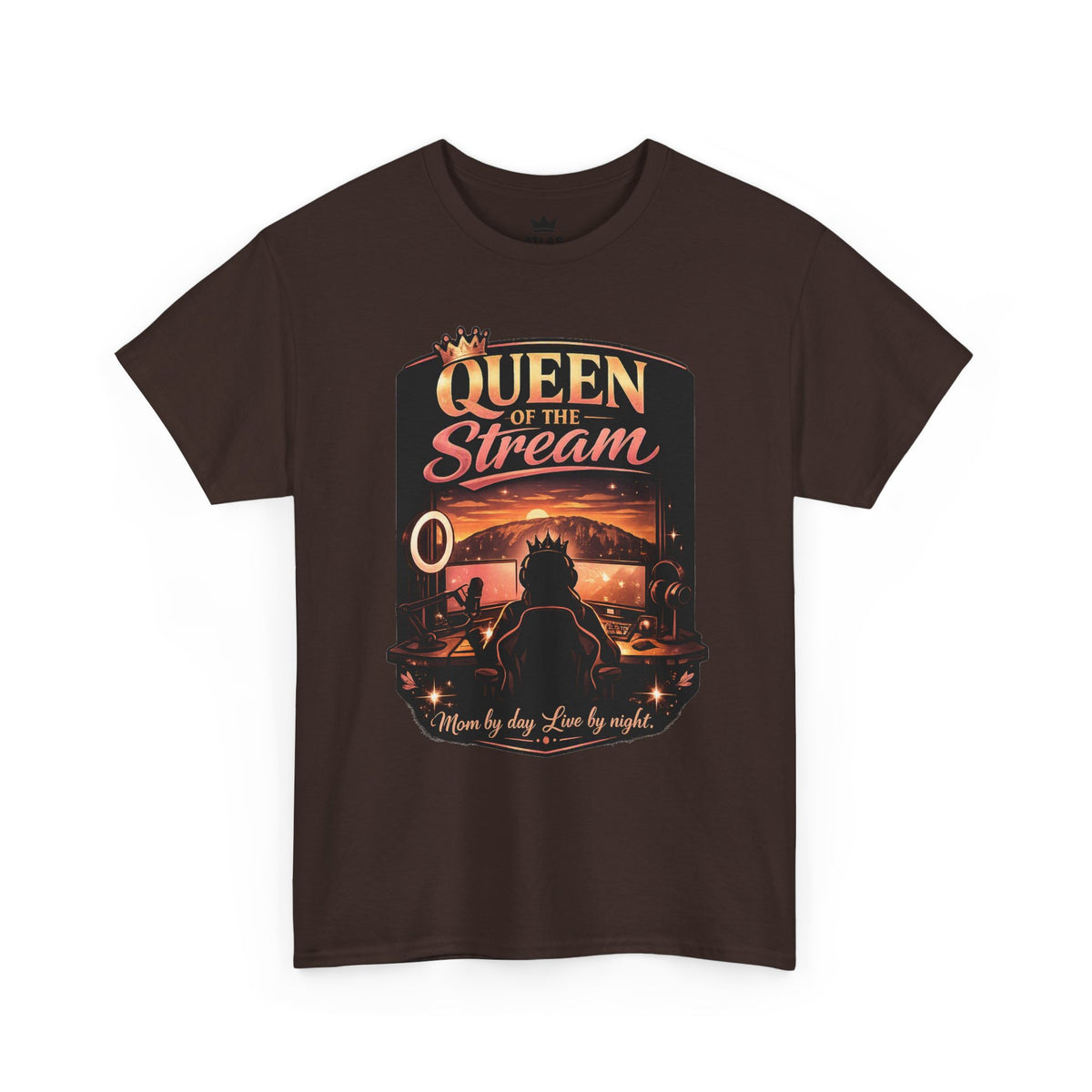 Queen of the Stream T-Shirt — Gamer Streamer Tee ("Queen of the Stream")