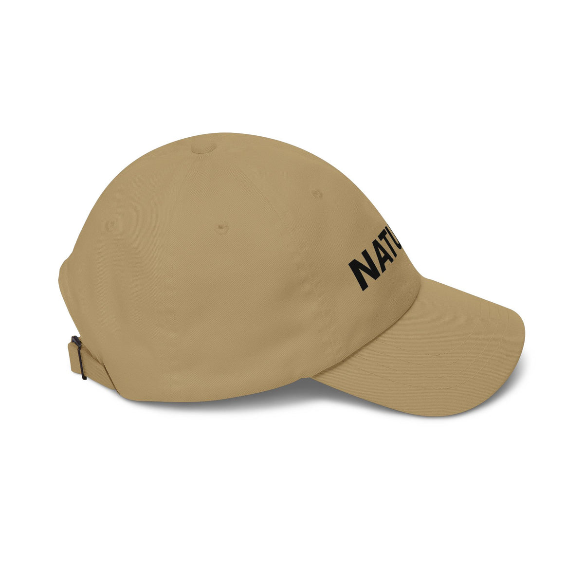 NATURAL Embroidered Dad Cap