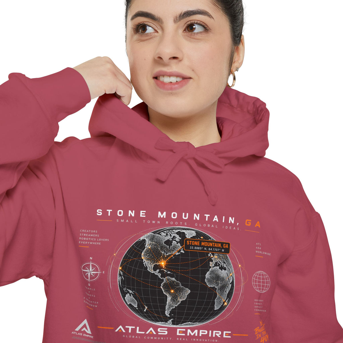 Unisex Garment-Dyed Hoodie
