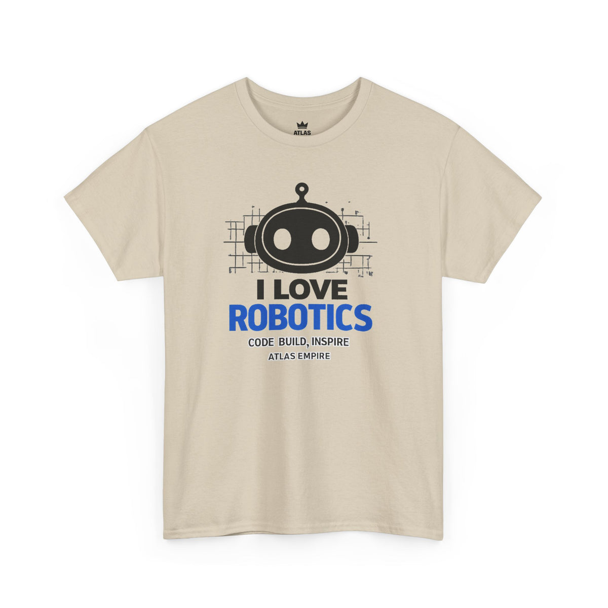 Robotics T-Shirt — "I Love Robotics" Tech STEM Tee for Coders & Makers