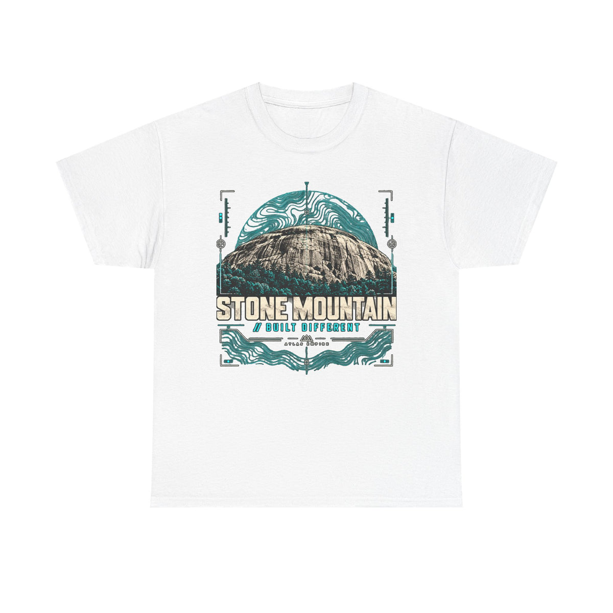 Stone Mountain Vintage Graphic Tee — Retro Outdoor Adventure Shirt