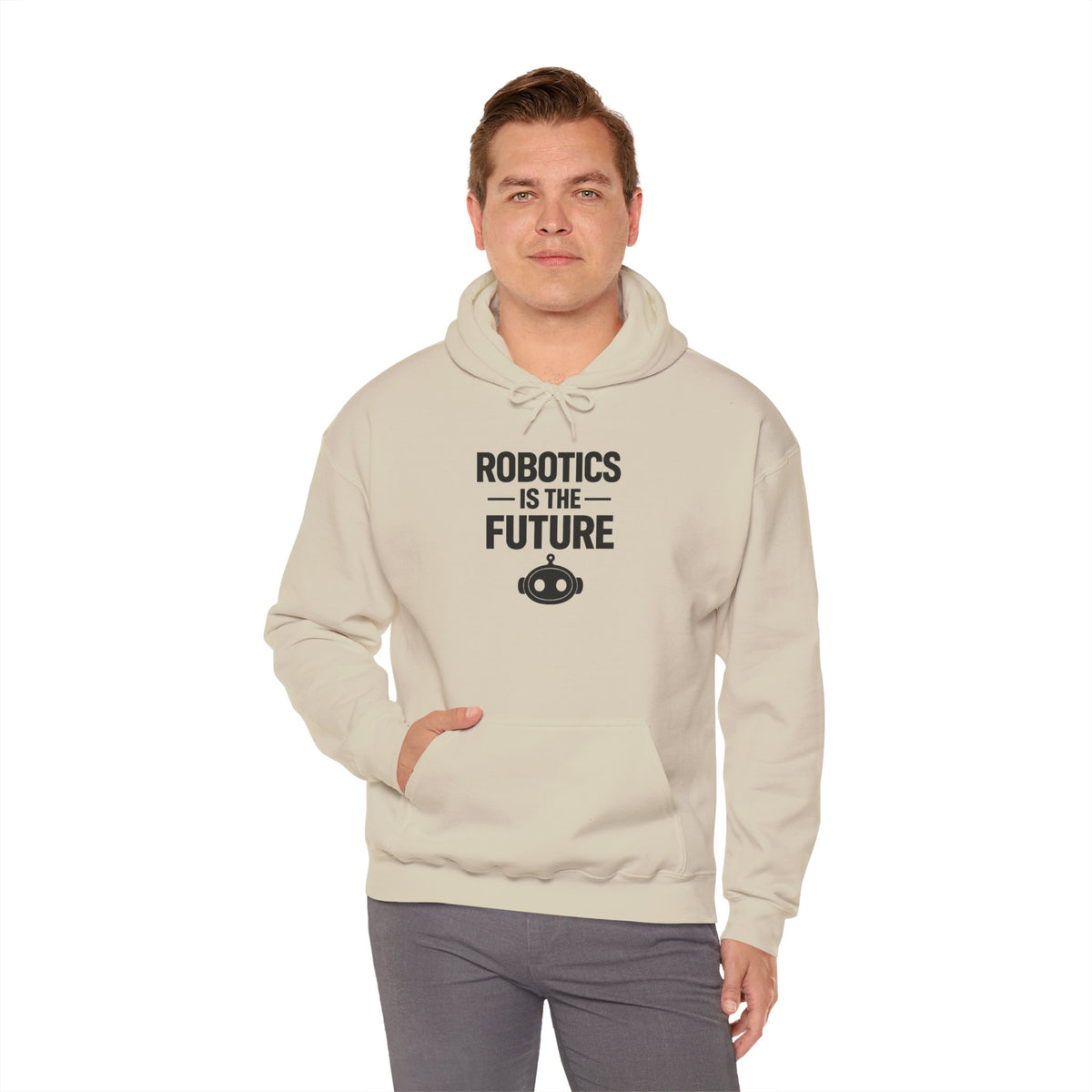 Robotics Is The Future Hoodie – Tech Enthusiast Robot Hoodie