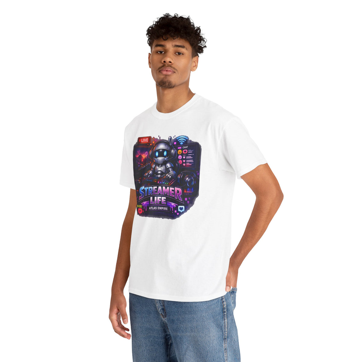 Streamer Life T-Shirt — Gamer Live Stream Graphic Tee