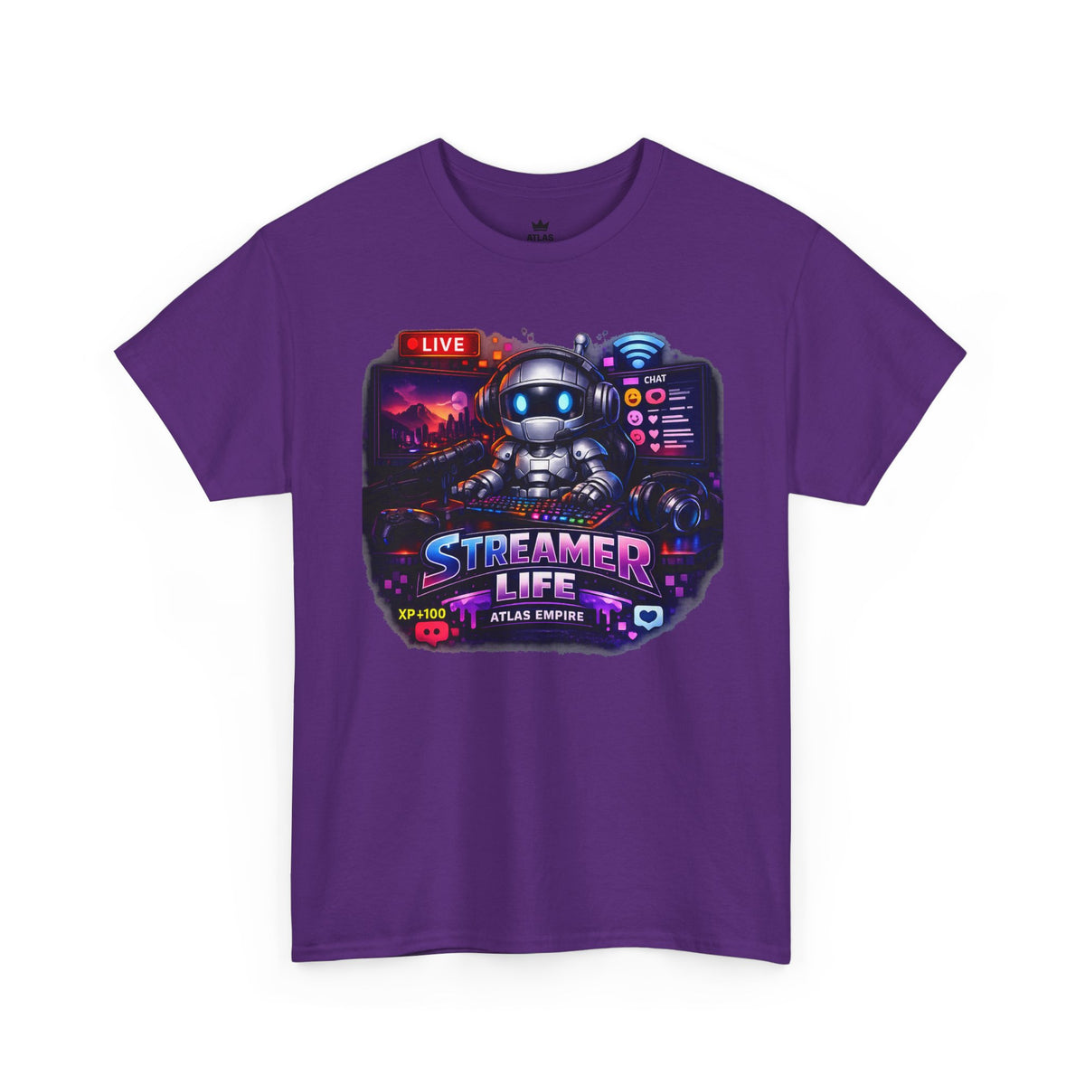 Streamer Life T-Shirt — Gamer Live Stream Graphic Tee