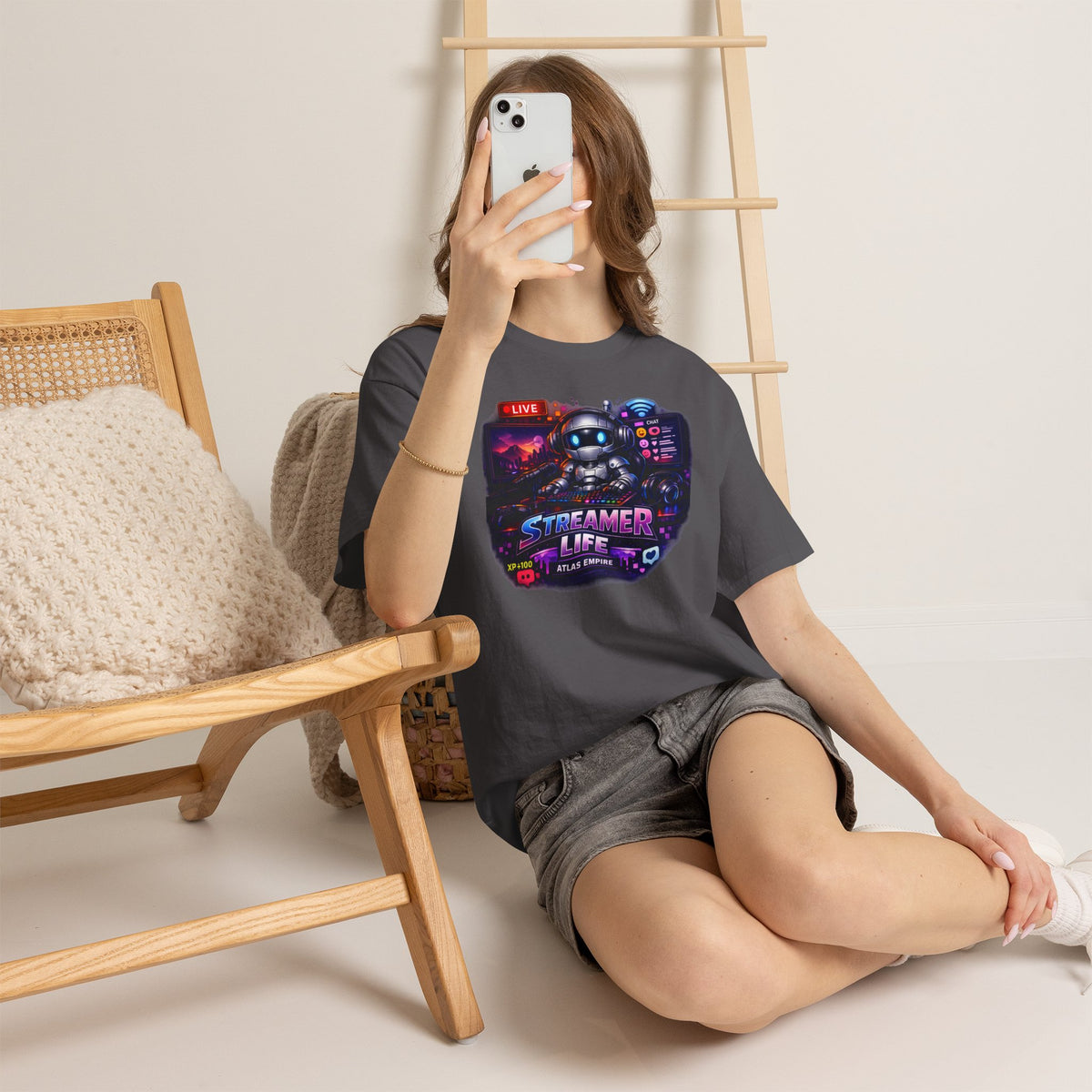 Streamer Life T-Shirt — Gamer Live Stream Graphic Tee