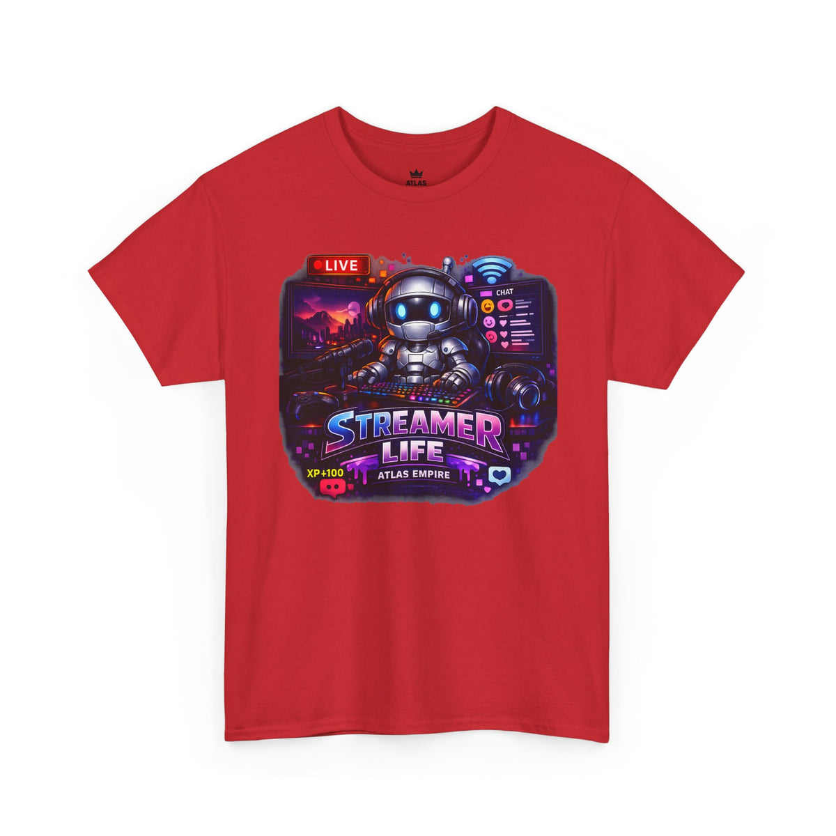 Streamer Life T-Shirt — Gamer Live Stream Graphic Tee