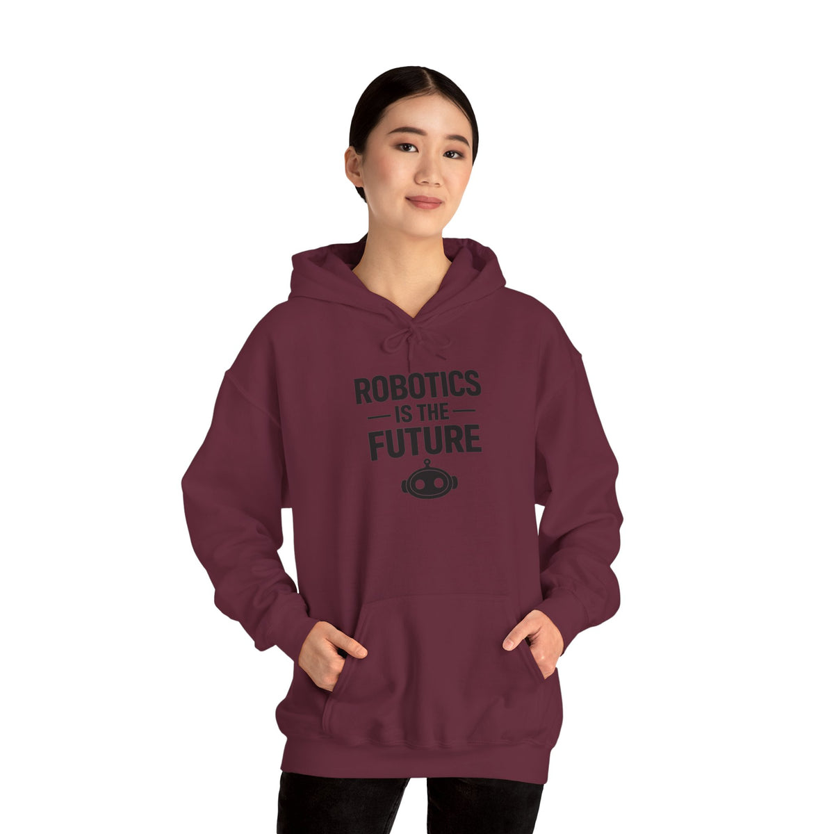 Robotics Is The Future Hoodie – Tech Enthusiast Robot Hoodie