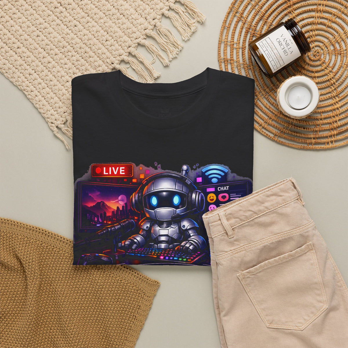 Streamer Life T-Shirt — Gamer Live Stream Graphic Tee