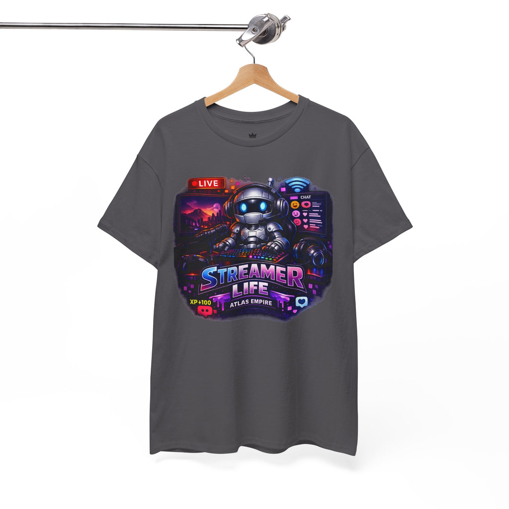 Streamer Life T-Shirt — Gamer Live Stream Graphic Tee