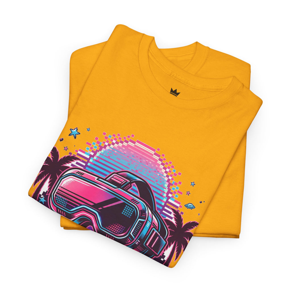 Retro-Future Graphic Tee — Neon Car Vaporwave T-Shirt