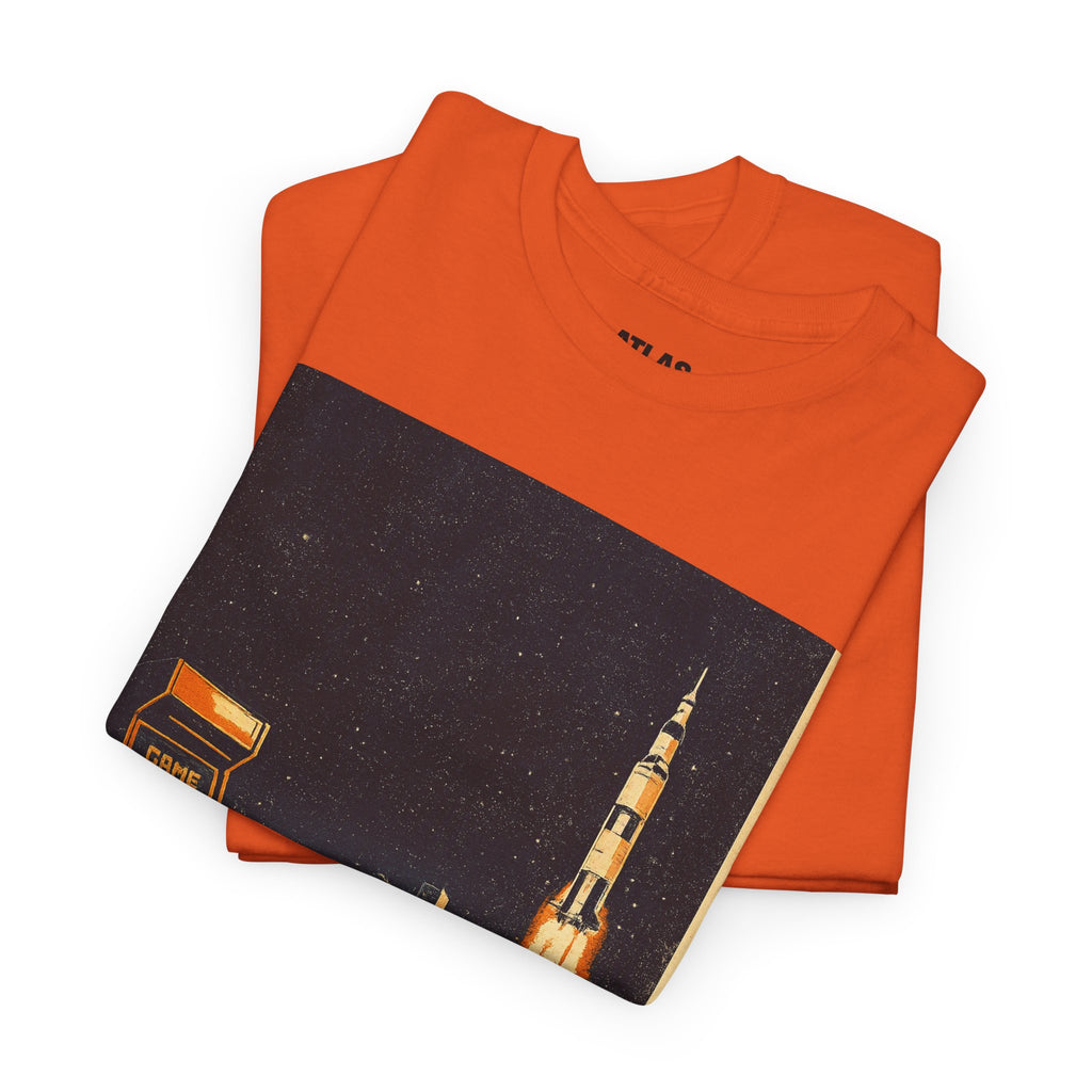 Houston Space City Rocket Launch Vintage T-Shirt
