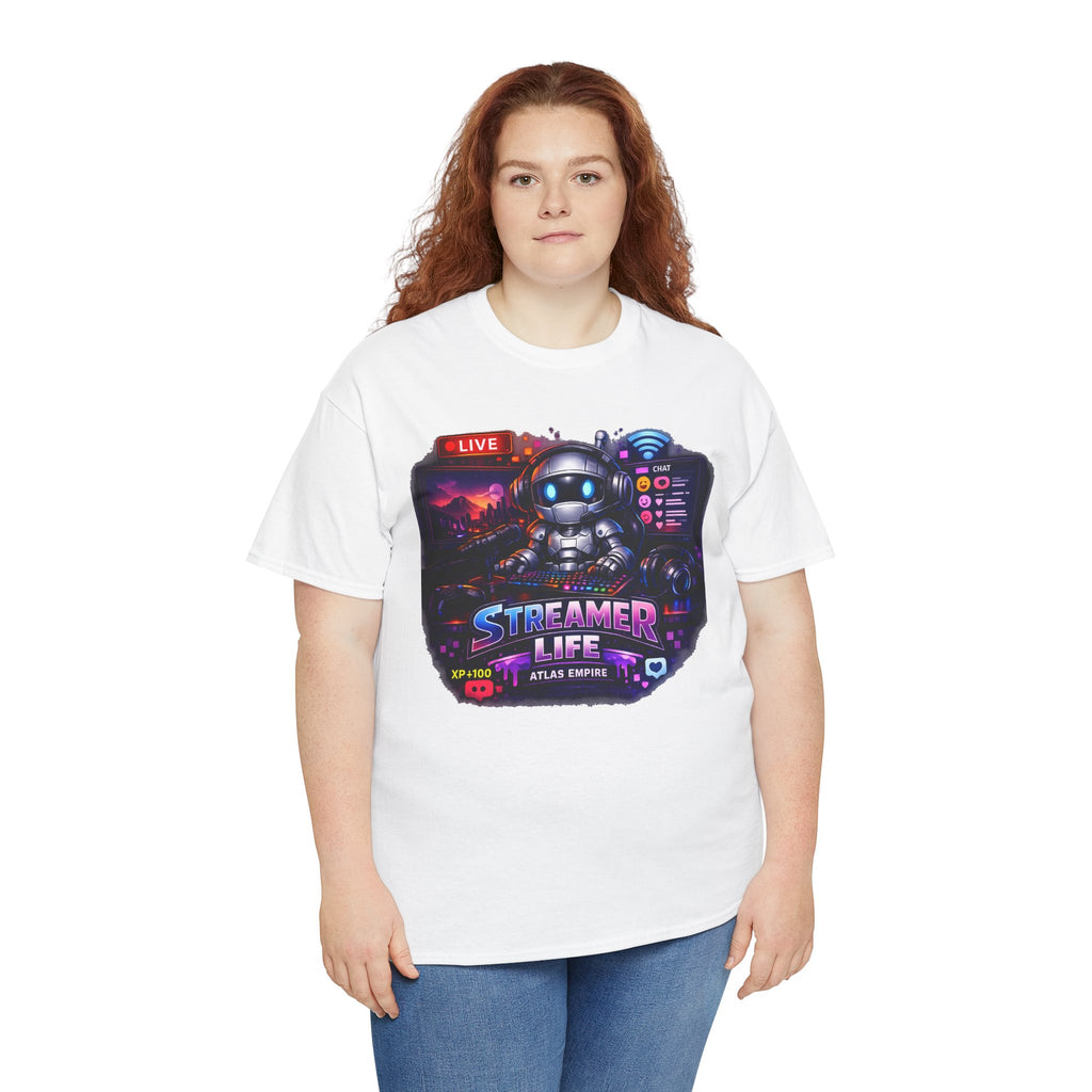 Streamer Life T-Shirt — Gamer Live Stream Graphic Tee