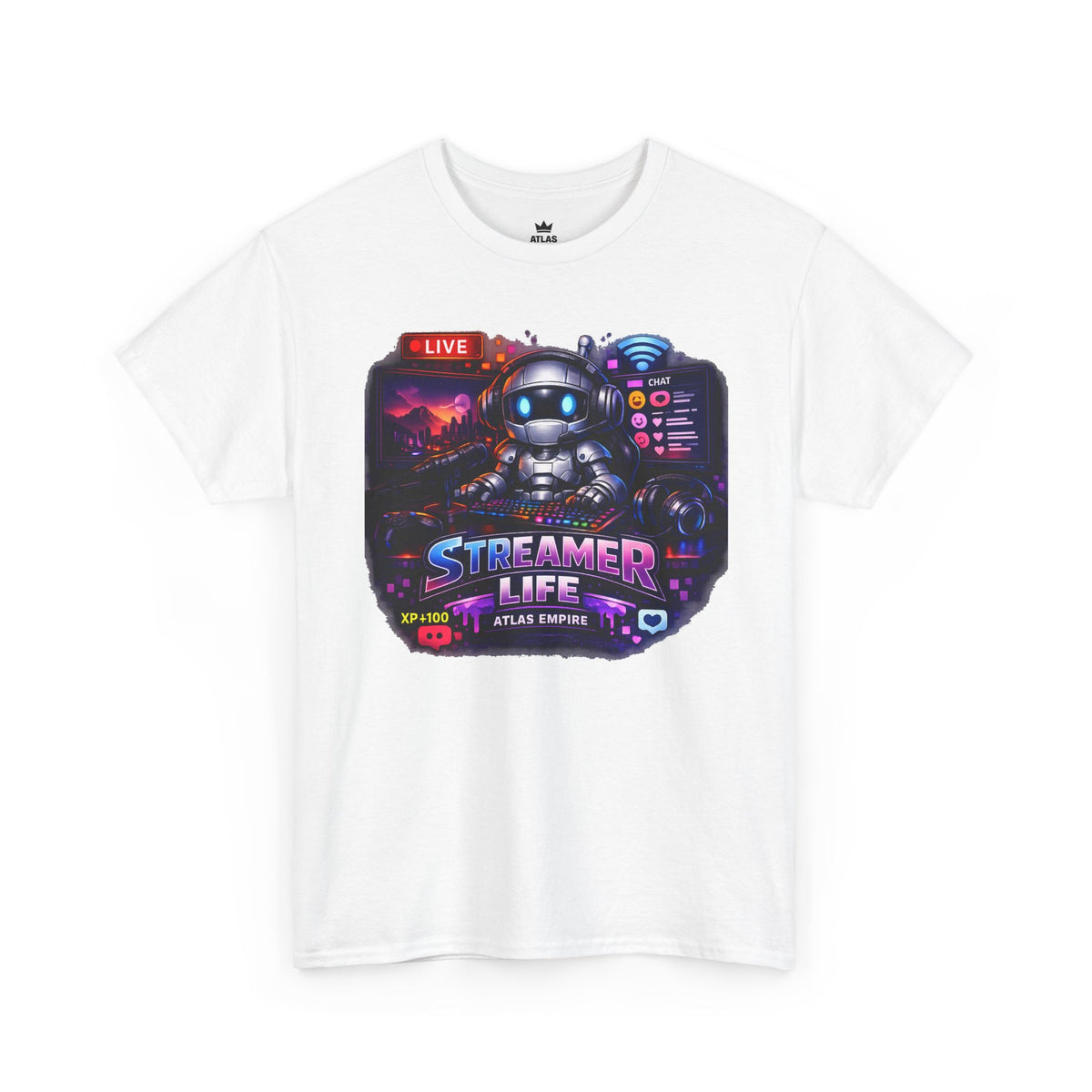 Streamer Life T-Shirt — Gamer Live Stream Graphic Tee