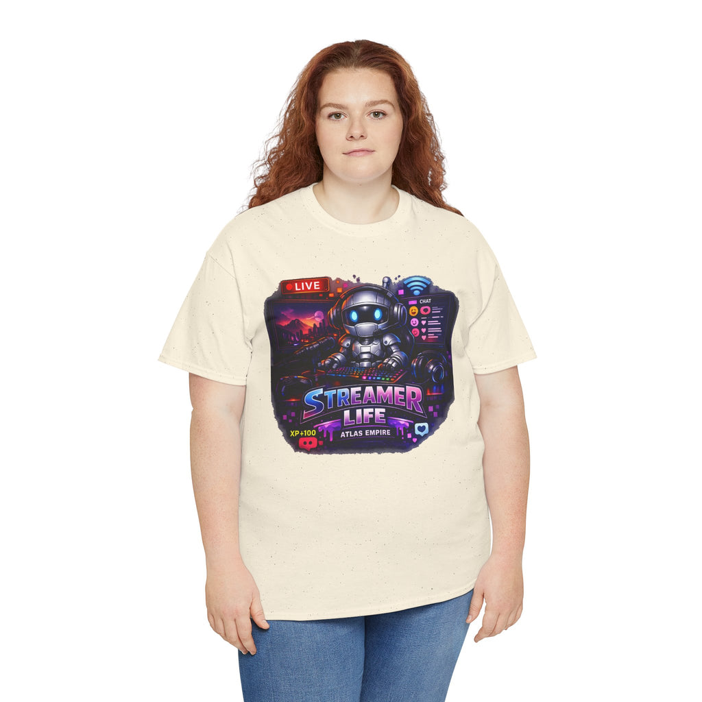 Streamer Life T-Shirt — Gamer Live Stream Graphic Tee