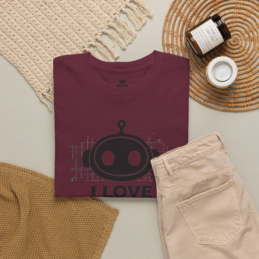 Robotics T-Shirt — "I Love Robotics" Tech STEM Tee for Coders & Makers