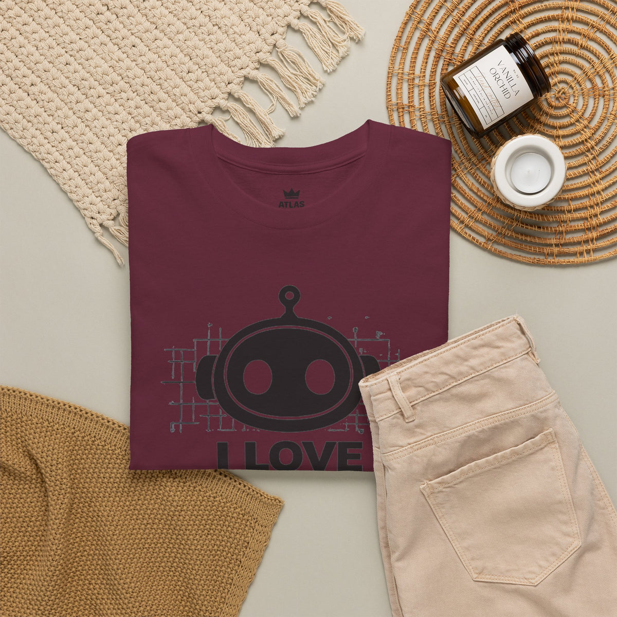 Robotics T-Shirt — "I Love Robotics" Tech STEM Tee for Coders & Makers
