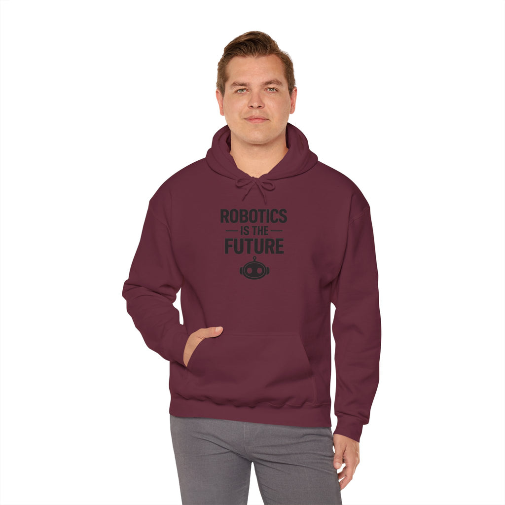 Robotics Is The Future Hoodie – Tech Enthusiast Robot Hoodie
