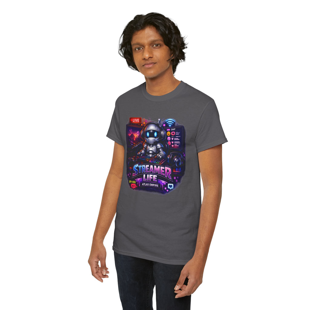 Streamer Life T-Shirt — Gamer Live Stream Graphic Tee