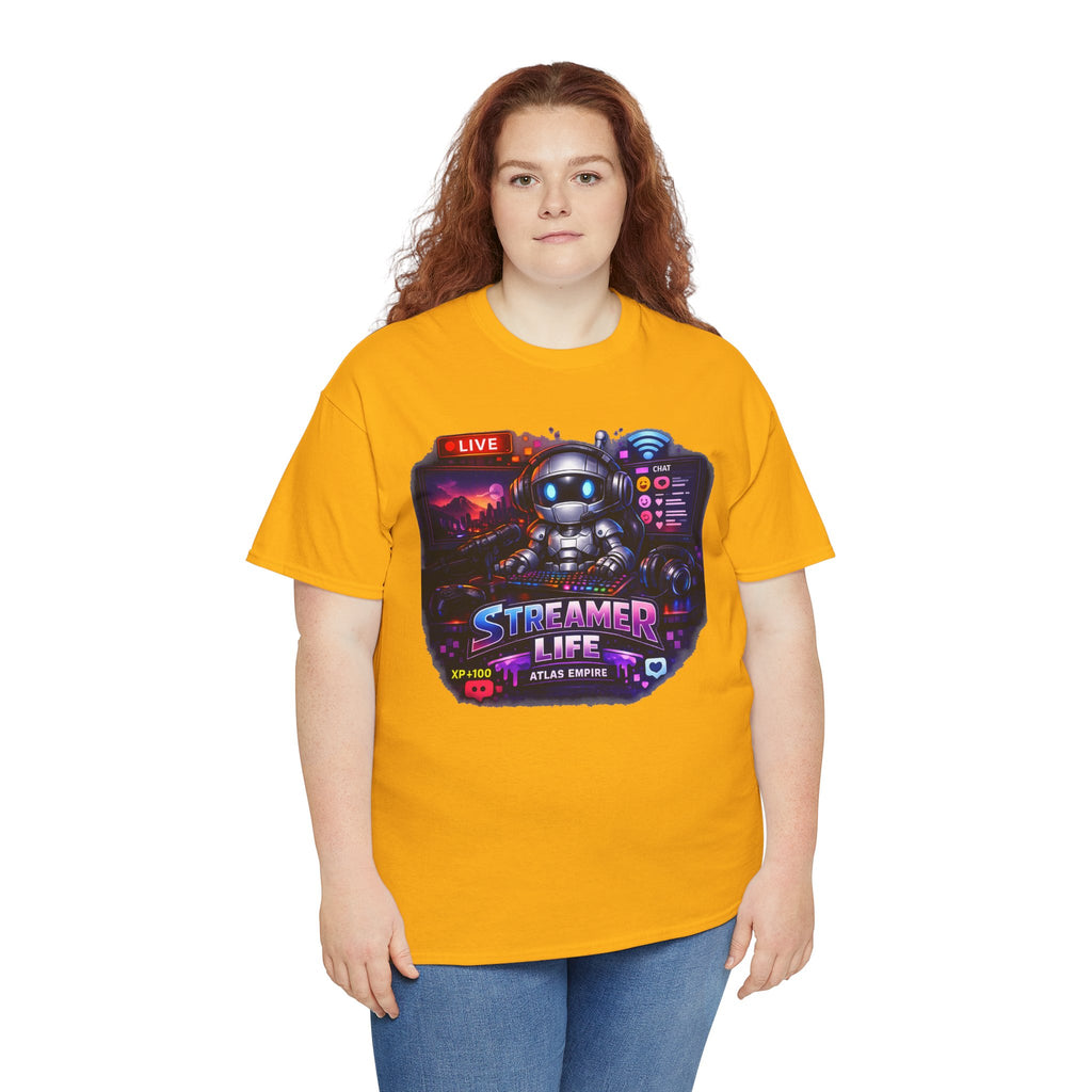 Streamer Life T-Shirt — Gamer Live Stream Graphic Tee