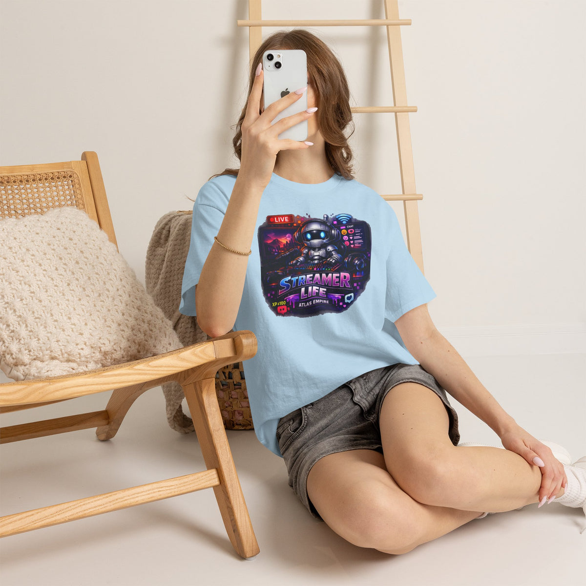 Streamer Life T-Shirt — Gamer Live Stream Graphic Tee