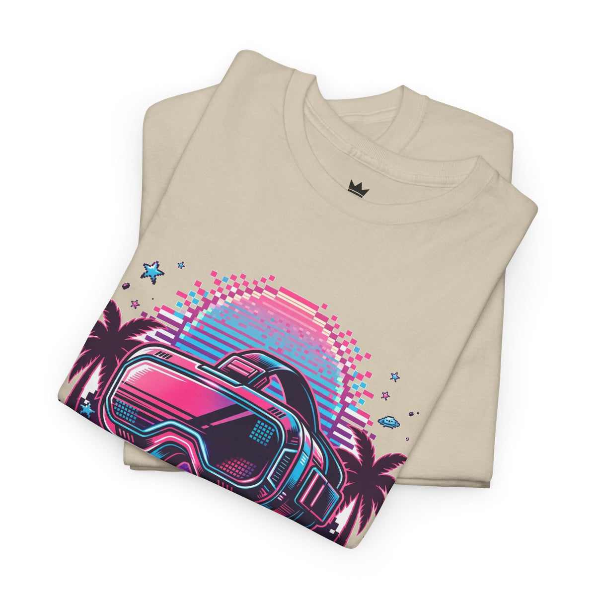 Retro-Future Graphic Tee — Neon Car Vaporwave T-Shirt