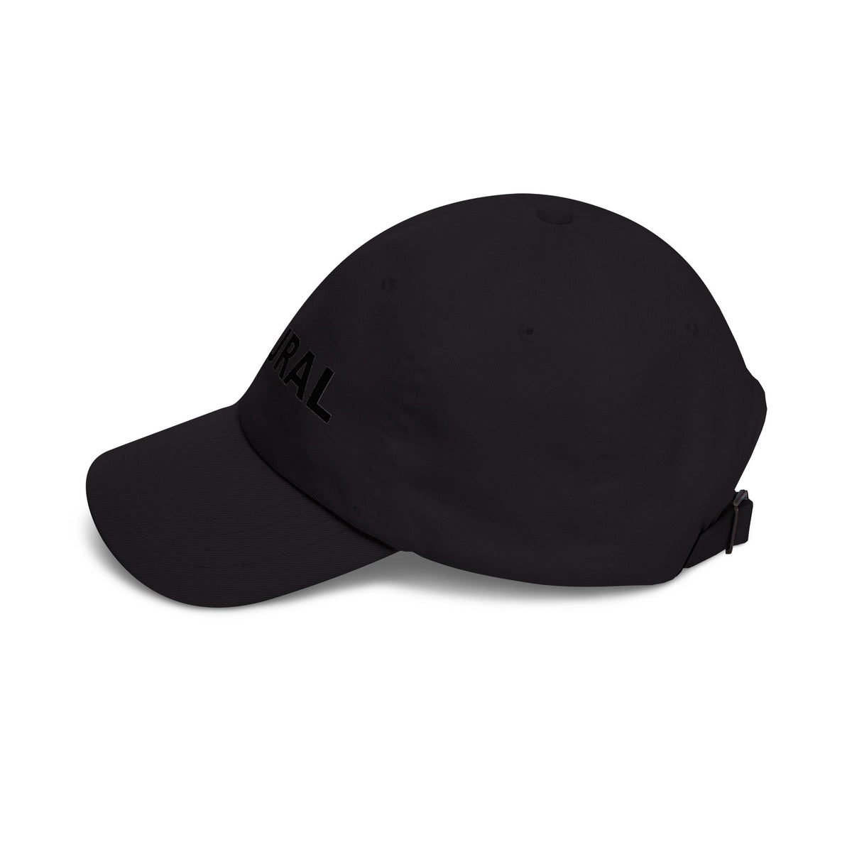 NATURAL Embroidered Dad Cap