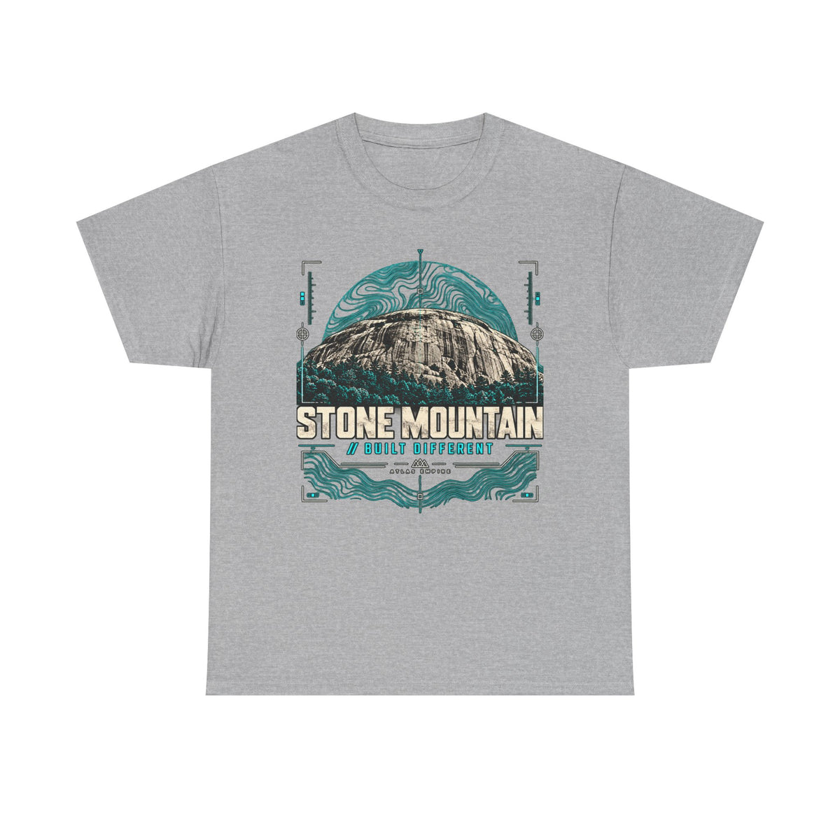 Stone Mountain Vintage Graphic Tee — Retro Outdoor Adventure Shirt