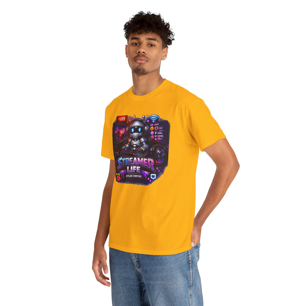 Streamer Life T-Shirt — Gamer Live Stream Graphic Tee