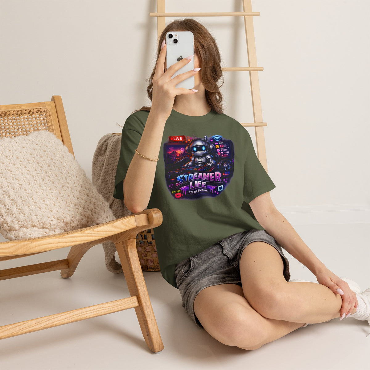 Streamer Life T-Shirt — Gamer Live Stream Graphic Tee