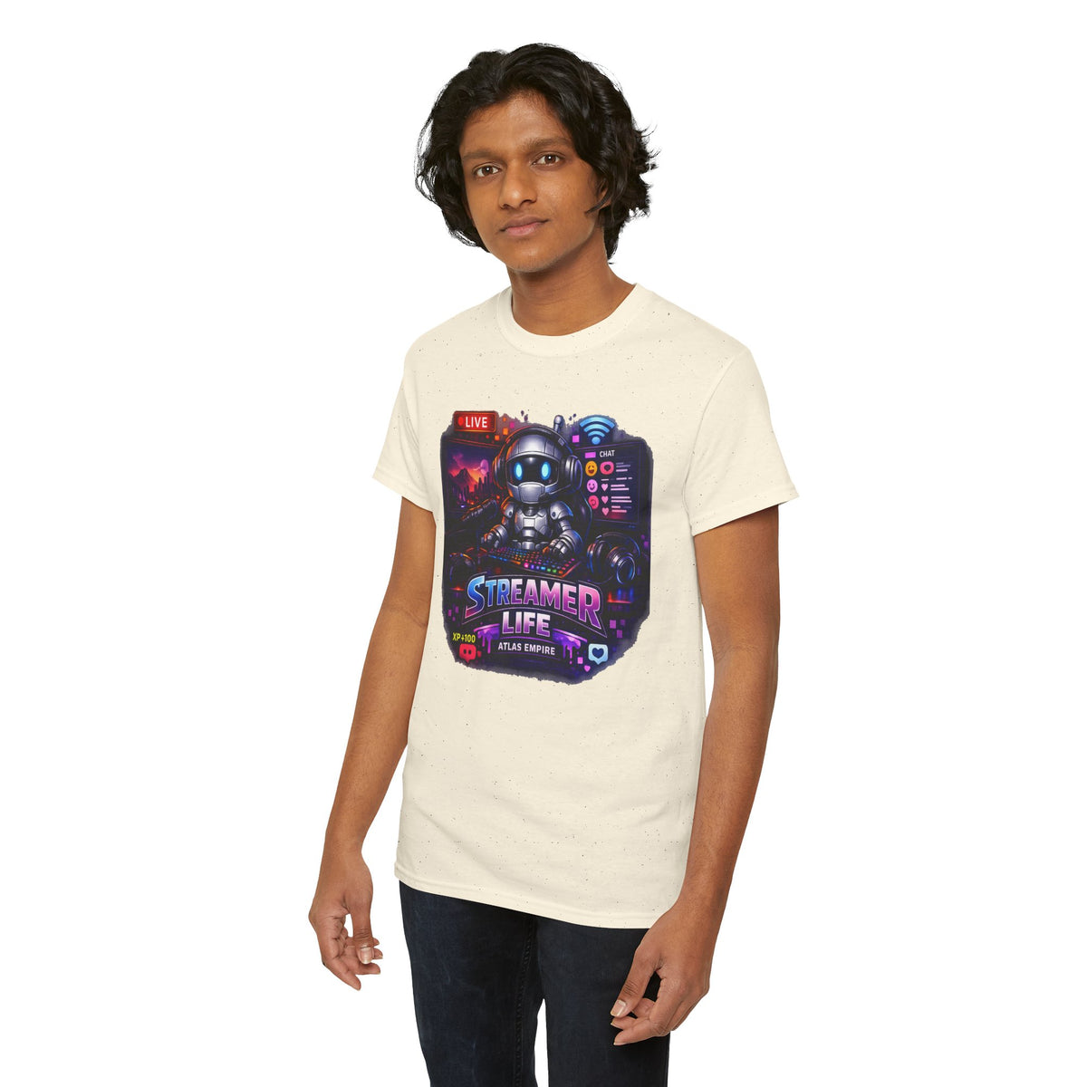 Streamer Life T-Shirt — Gamer Live Stream Graphic Tee