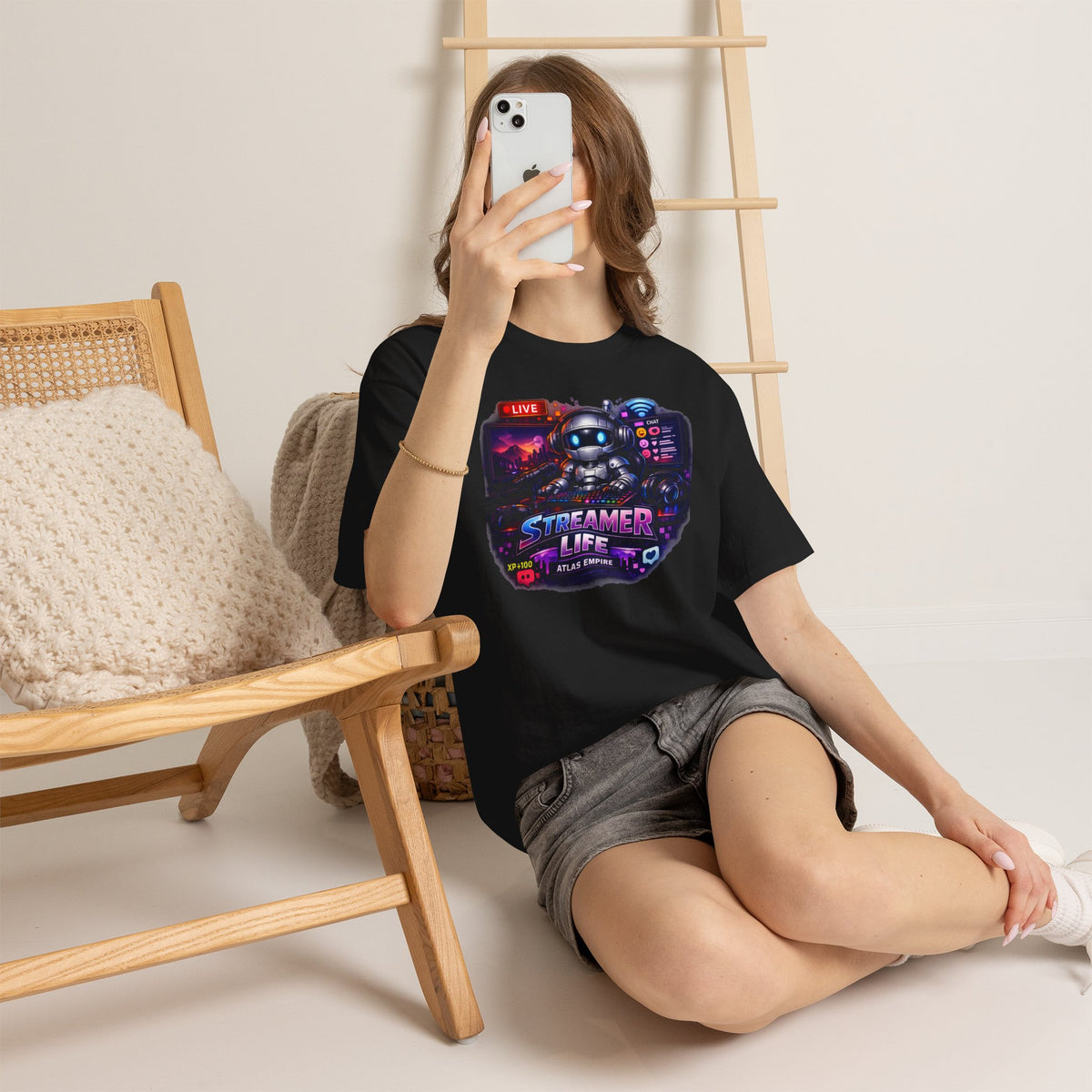 Streamer Life T-Shirt — Gamer Live Stream Graphic Tee