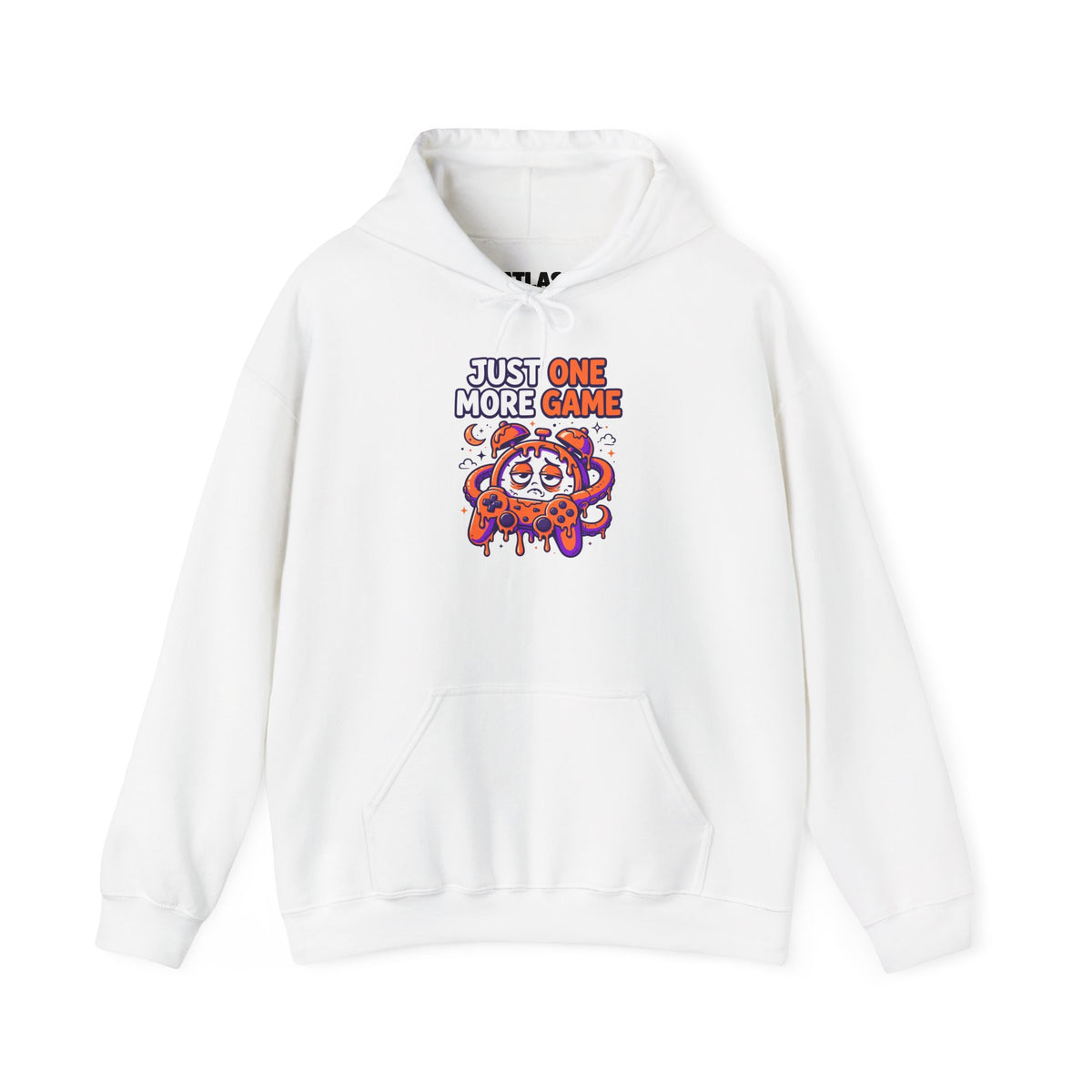 Just One More Game Gamer Hoodie – Cute Octopus Controller Gaming Sweatshirt