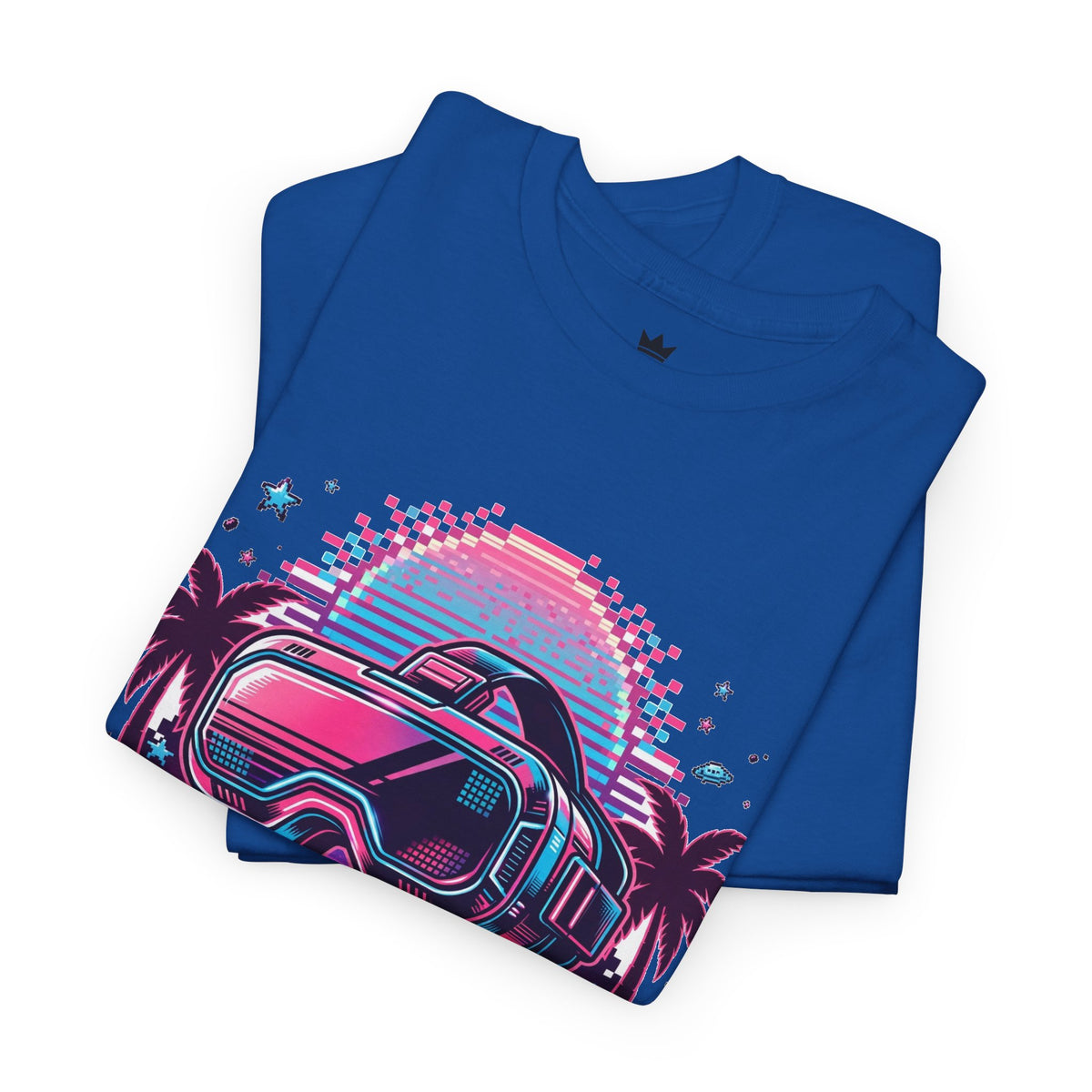 Retro-Future Graphic Tee — Neon Car Vaporwave T-Shirt