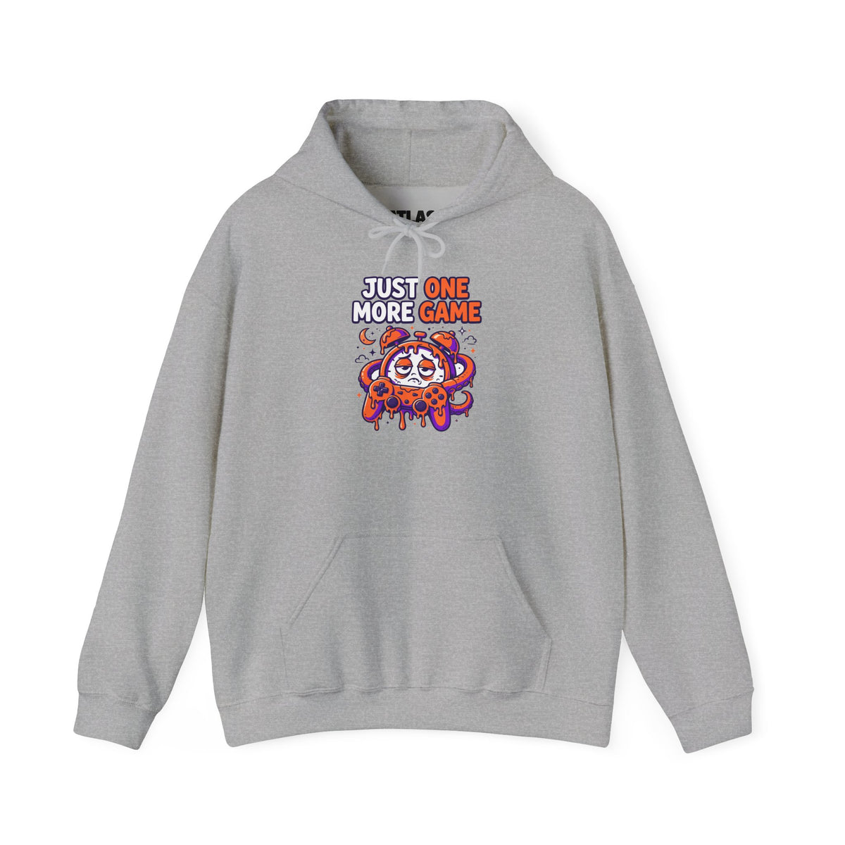 Just One More Game Gamer Hoodie – Cute Octopus Controller Gaming Sweatshirt