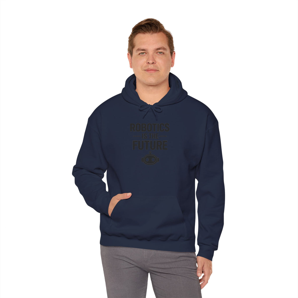 Robotics Is The Future Hoodie – Tech Enthusiast Robot Hoodie