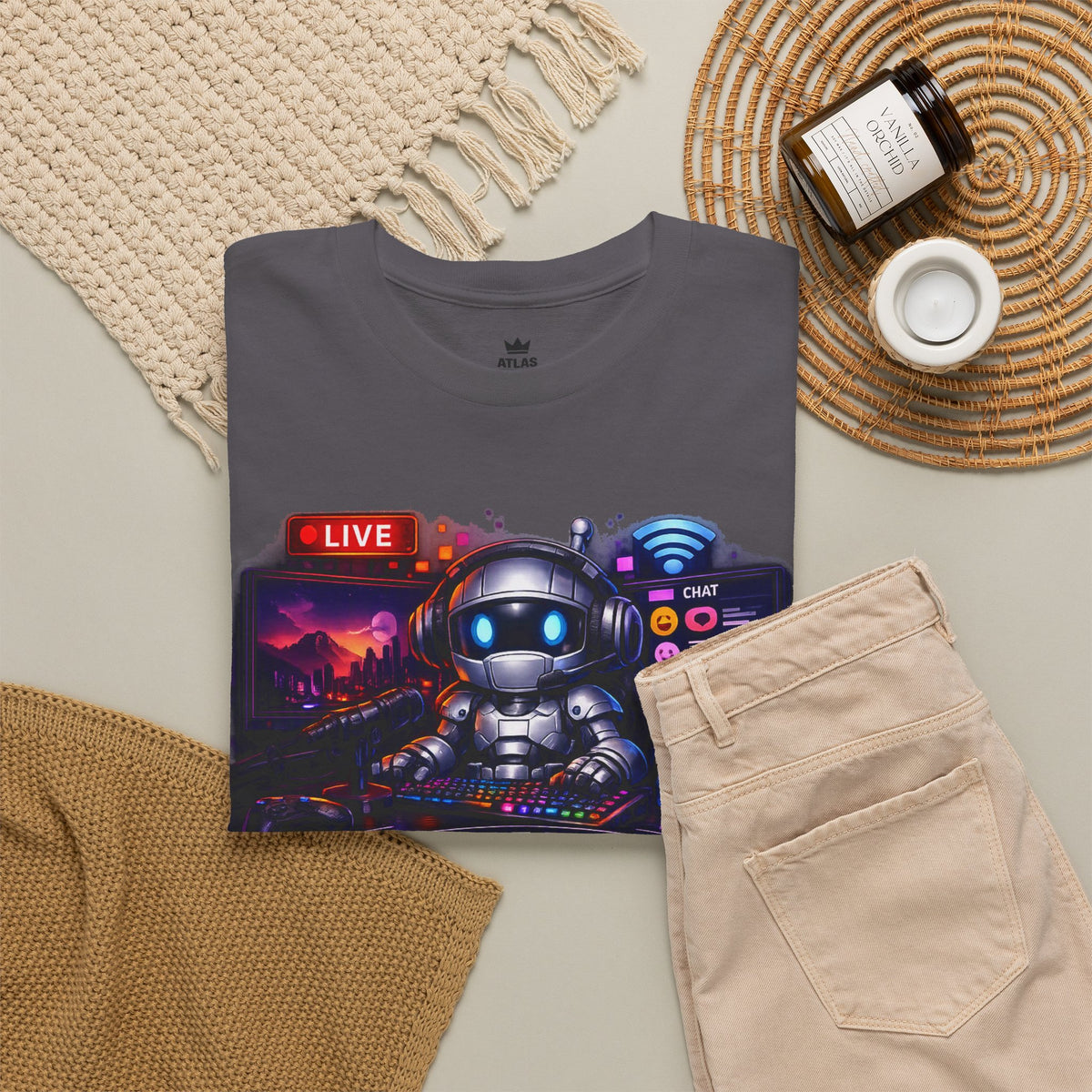 Streamer Life T-Shirt — Gamer Live Stream Graphic Tee