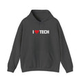 I  Tech Hoodie — "I Love Tech" Graphic Pullover for Tech Lovers