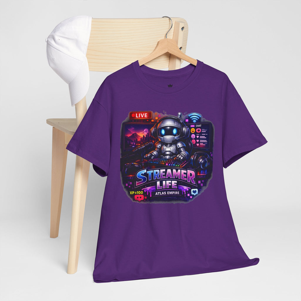 Streamer Life T-Shirt — Gamer Live Stream Graphic Tee