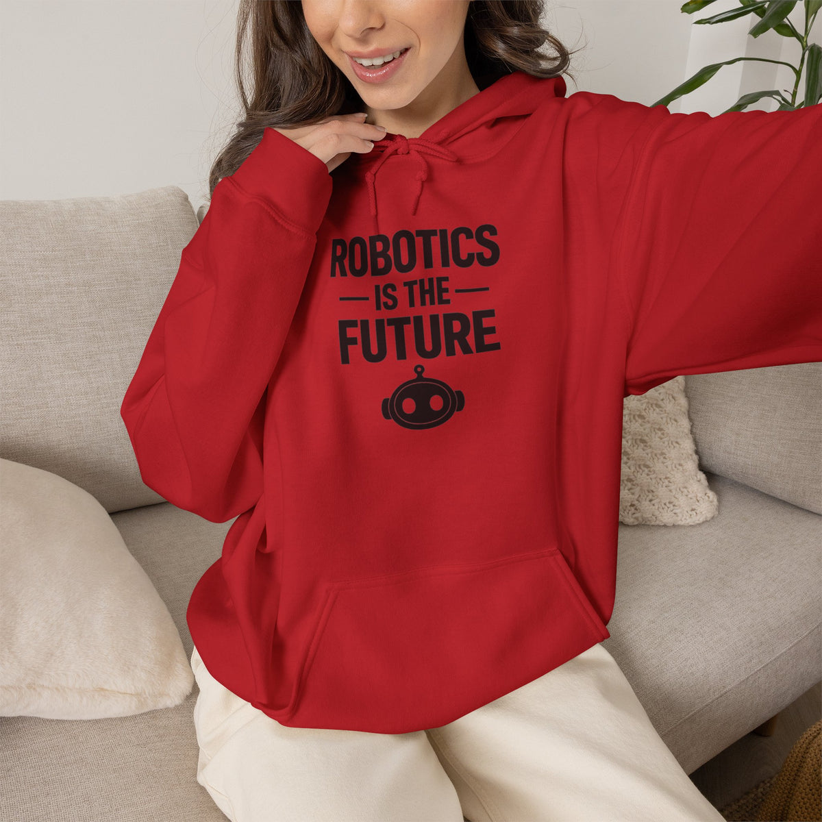 Robotics Is The Future Hoodie – Tech Enthusiast Robot Hoodie